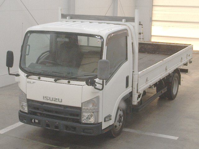 2014 Isuzu Elf 平ボディ Japan auction vehicle