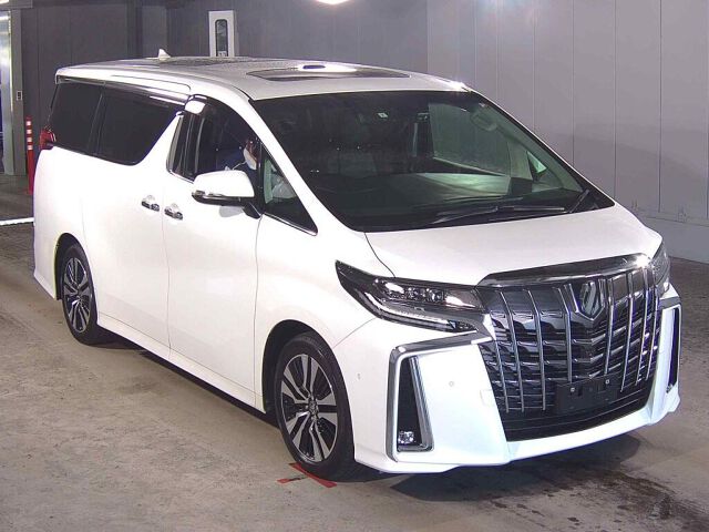 Japan Auction Vehicles 8 2021 Toyota Alphard 2.5S Cパッケージ auction photo