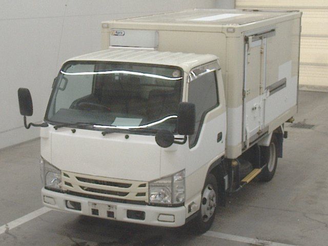 Japan Auction Vehicles 10 2018 Isuzu Elf 冷蔵・冷凍車 auction photo
