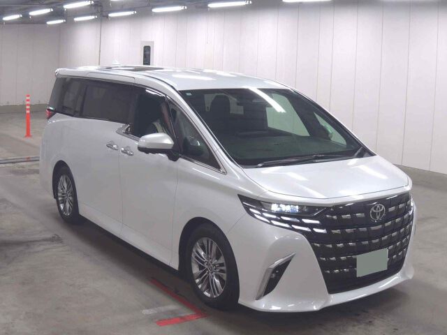 2025 Toyota Alphard Z 4WD Japan auction vehicle