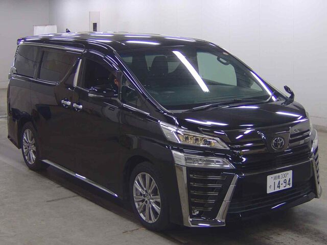 2020 Toyota Vellfire 2.5Zゴルデアイズ Japan auction vehicle