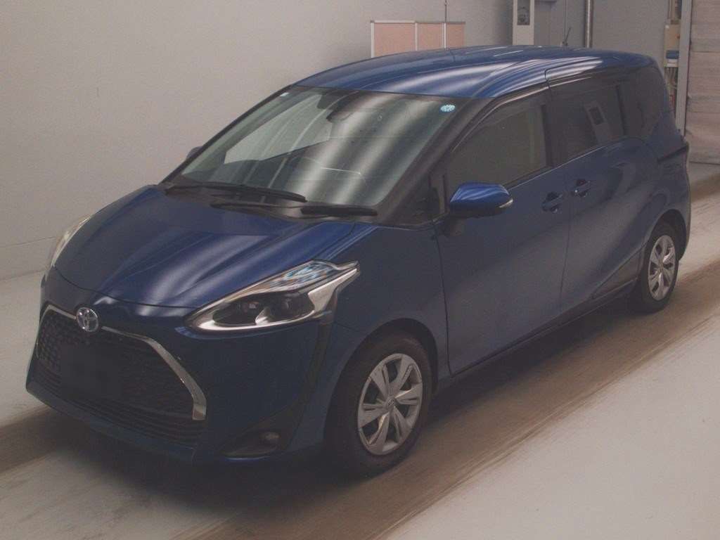 2020 Toyota Sienta Hybrid G ​​Cuero Japan auction vehicle