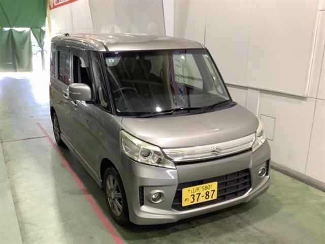 Japan Auction Vehicles 4 2013 Suzuki Spacia 4WD カスタムTS auction photo