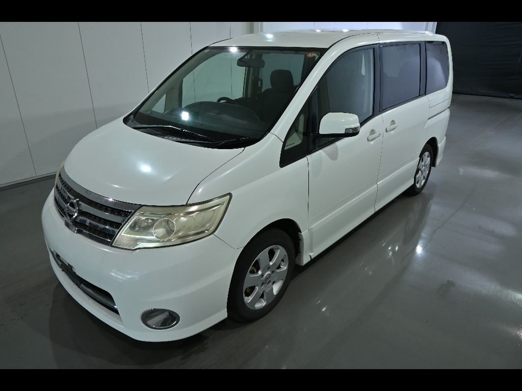 2009 Nissan Serena ハイウェイスター auction photo 4