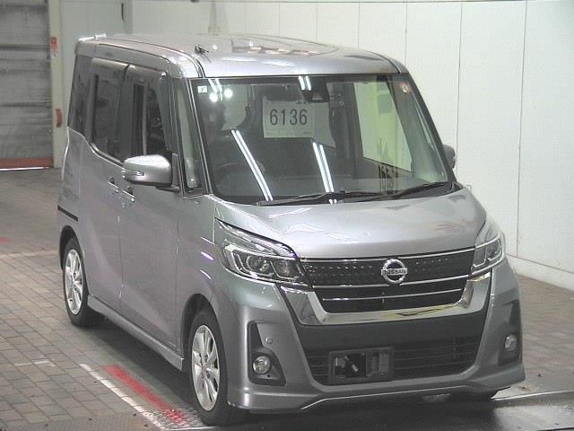 2019 Nissan Dayz Roox ハイウェイスターX Japan auction vehicle