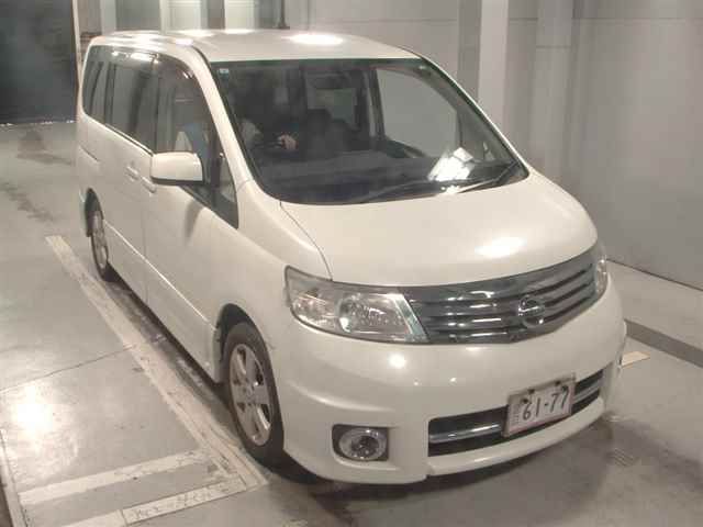 Japan Auction Vehicles 12 2007 Nissan Serena ハイウェイスター auction photo