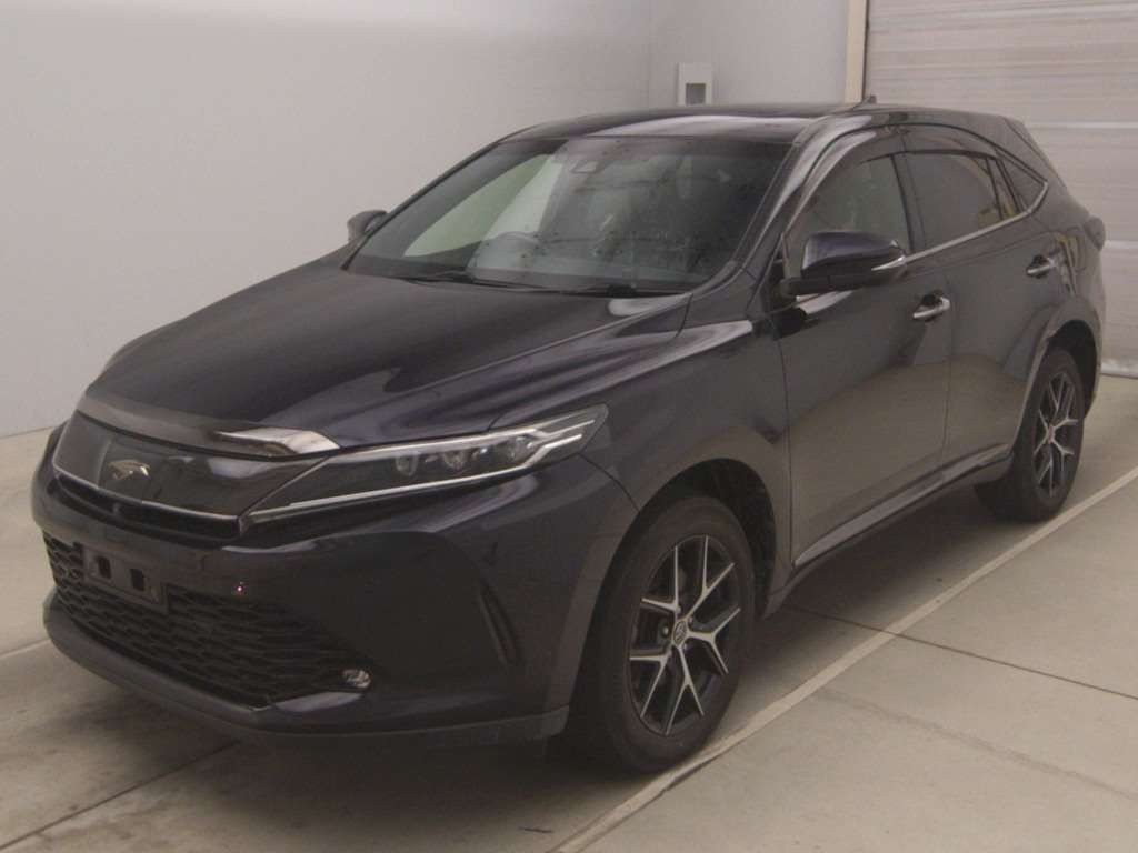 2019 Toyota Harrier Progress Style Blueish Japan auction vehicle