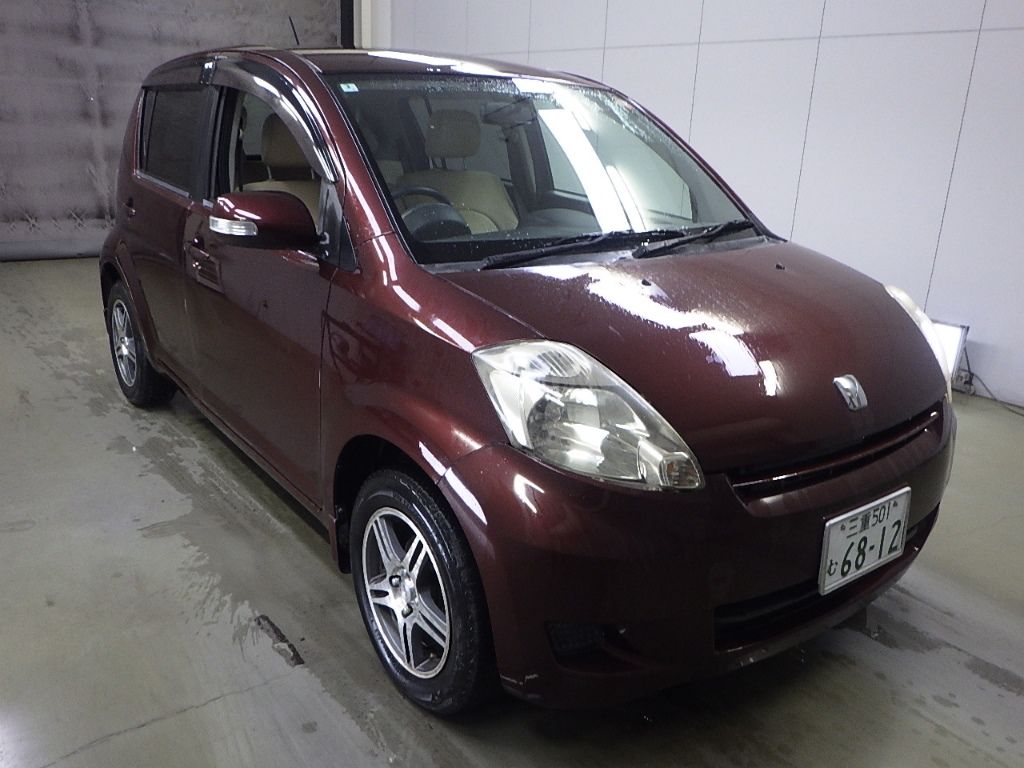 2008 Toyota Passo G F Package Japan auction vehicle