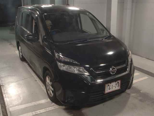 Japan Auction Vehicles 12 2017 Nissan Serena X Vセレクション auction photo