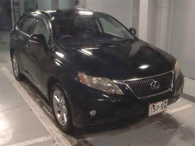 Japan Auction Vehicles 12 2011 Lexus RX RX270バージョンL auction photo