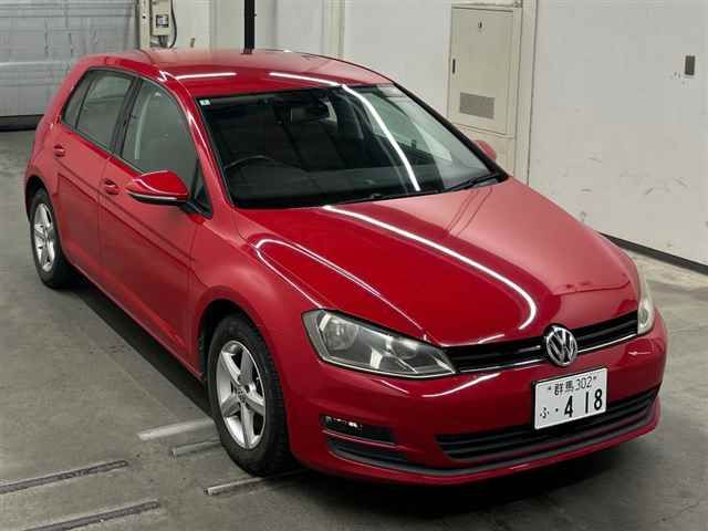 Japan Auction Vehicles 10 2014 Volkswagen VWゴルフ5HB TSIコンフォートラインBMT auction photo