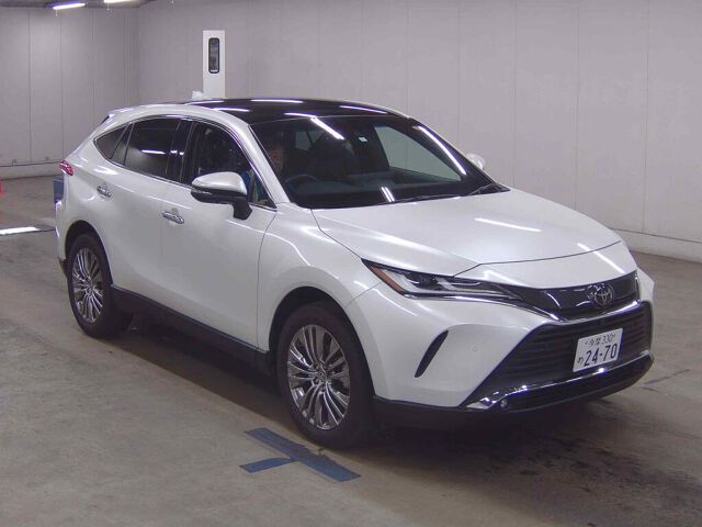 2024 Toyota Harrier Z Japan auction vehicle