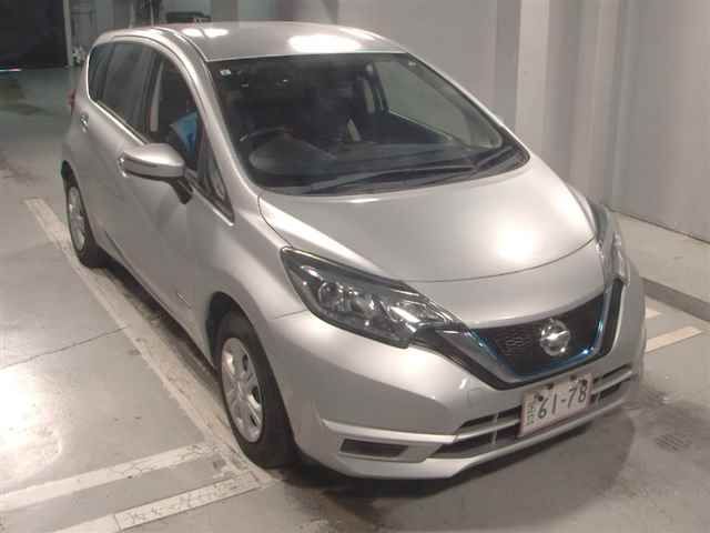 Japan Auction Vehicles 12 2017 Nissan Note e-パワーX auction photo