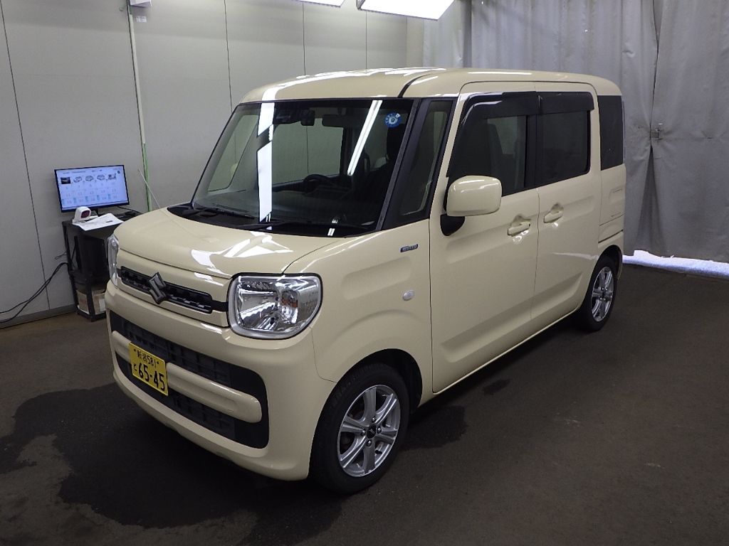 2019 Suzuki Spacia ハイブリッドG auction photo 4