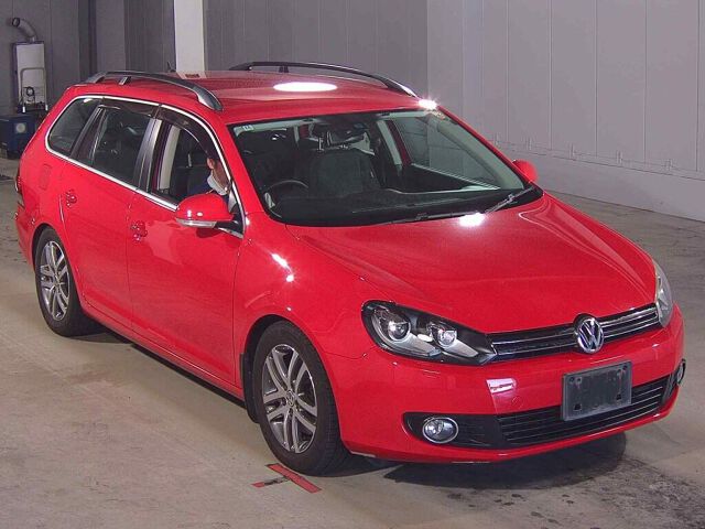 Japan Auction Vehicles 8 2010 Volkswagen ゴルフヴァリアント TSIコンフォートライン auction photo