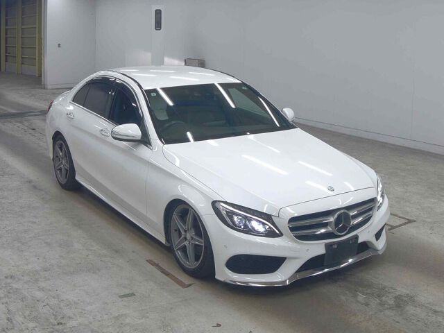 Japan Auction Vehicles 8 2015 Mercedes-Benz C-Class C200 Ava AMG Line auction photo