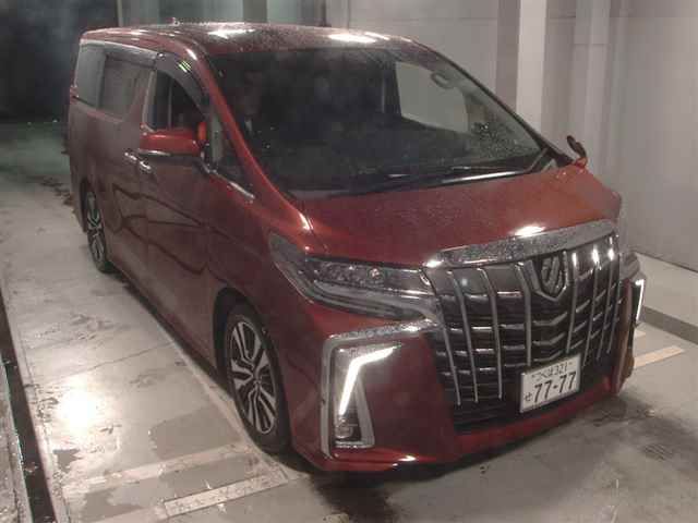 Japan Auction Vehicles 12 2019 Toyota Alphard S Cパッケージ auction photo
