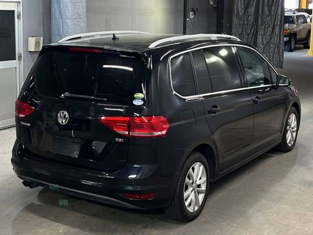 2017 Volkswagen フォルクスワーゲン ゴルフトゥーラン TSI コンフォートライン ブラックエ auction photo 5
