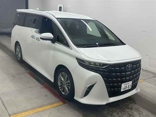 2025 Toyota Alphard Z Japan auction vehicle