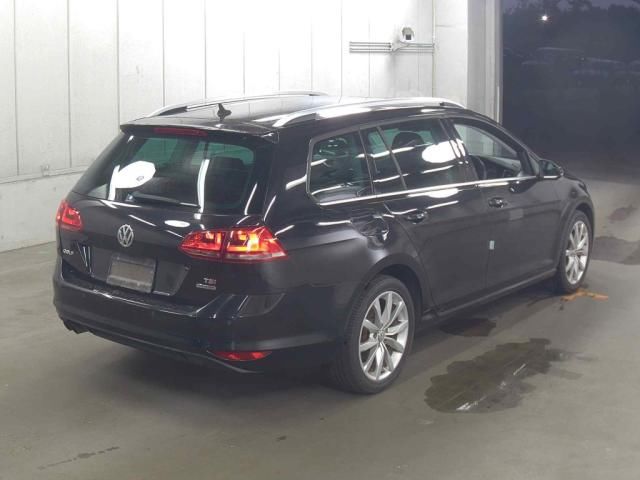 2014 Volkswagen VW ゴルフ ヴァリアントTSIハイライン BMT auction photo 3
