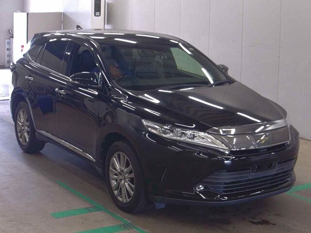 2019 Toyota Harrier premium Japan auction vehicle
