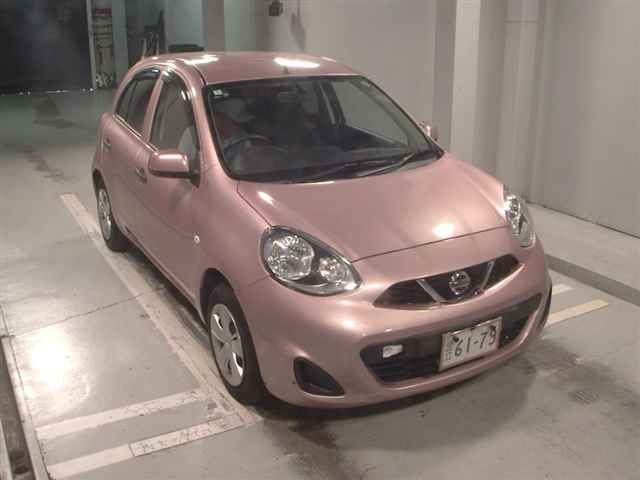 Japan Auction Vehicles 12 2020 Nissan マーチ 5HB S auction photo