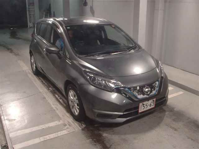 2019 Nissan Note e-パワーX Japan auction vehicle