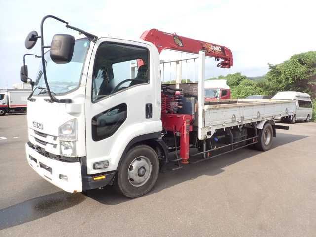 Japan Auction Vehicles 13 2018 Isuzu Forward 2.5t クレーン付 auction photo