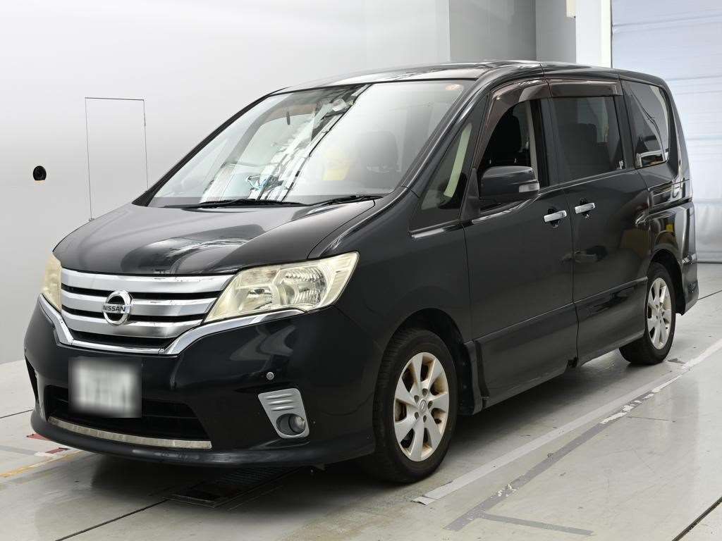 2012 Nissan Serena Highway Star V Selection Japan auction vehicle