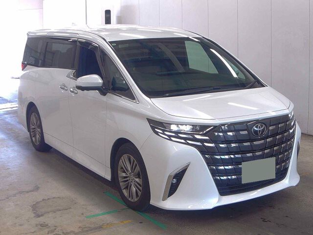 Japan Auction Vehicles 8 2025 Toyota Alphard Z auction photo