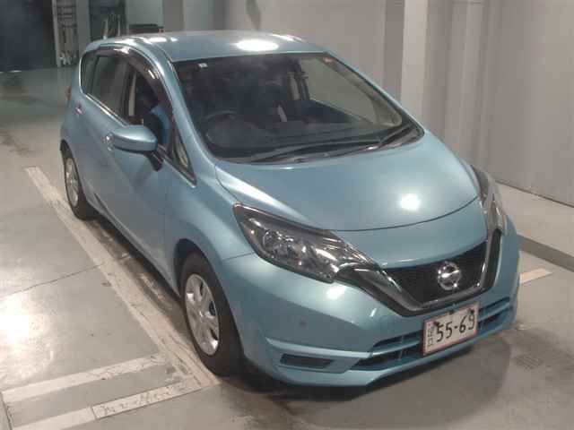 Japan Auction Vehicles 12 2017 Nissan Note X auction photo
