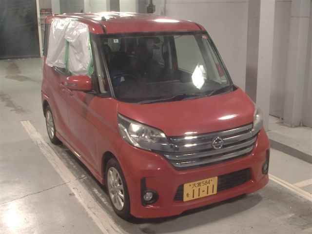 Japan Auction Vehicles 12 2014 Nissan Dayz Roox ハイウェイスターX auction photo