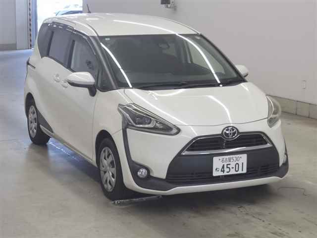 2018 Toyota Sienta Gクエロ Japan auction vehicle