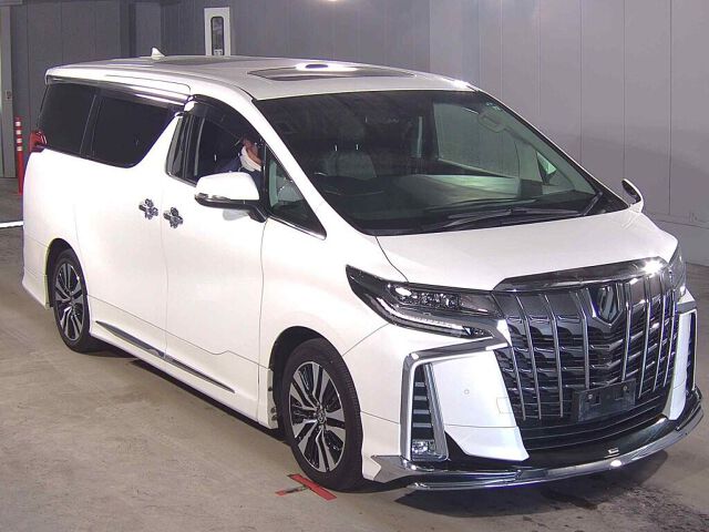 Japan Auction Vehicles 8 2021 Toyota Alphard 2.5S Cパッケージ auction photo