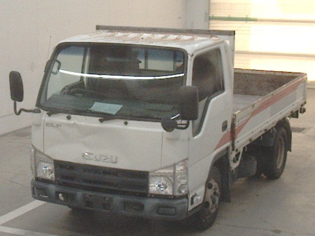 Japan Auction Vehicles 10 2013 Isuzu Elf 平ボディ auction photo