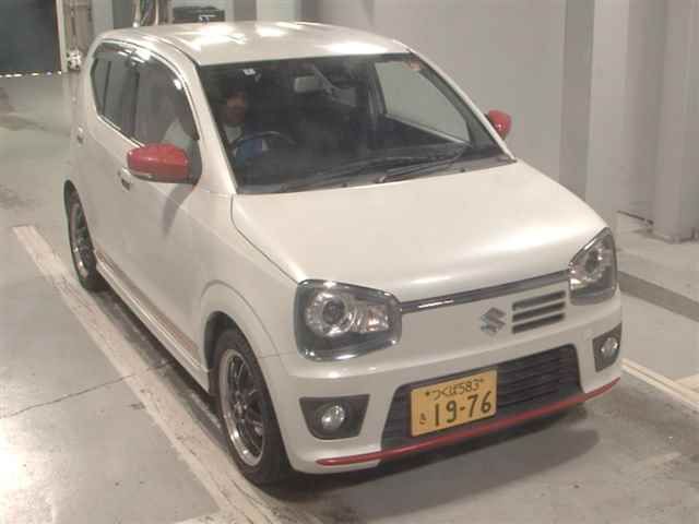 Japan Auction Vehicles 12 2016 Suzuki Alto ターボRS auction photo