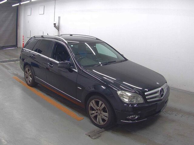 2009 Mercedes-Benz C-Class Station Wagon C200コンプアバンG Japan auction vehicle