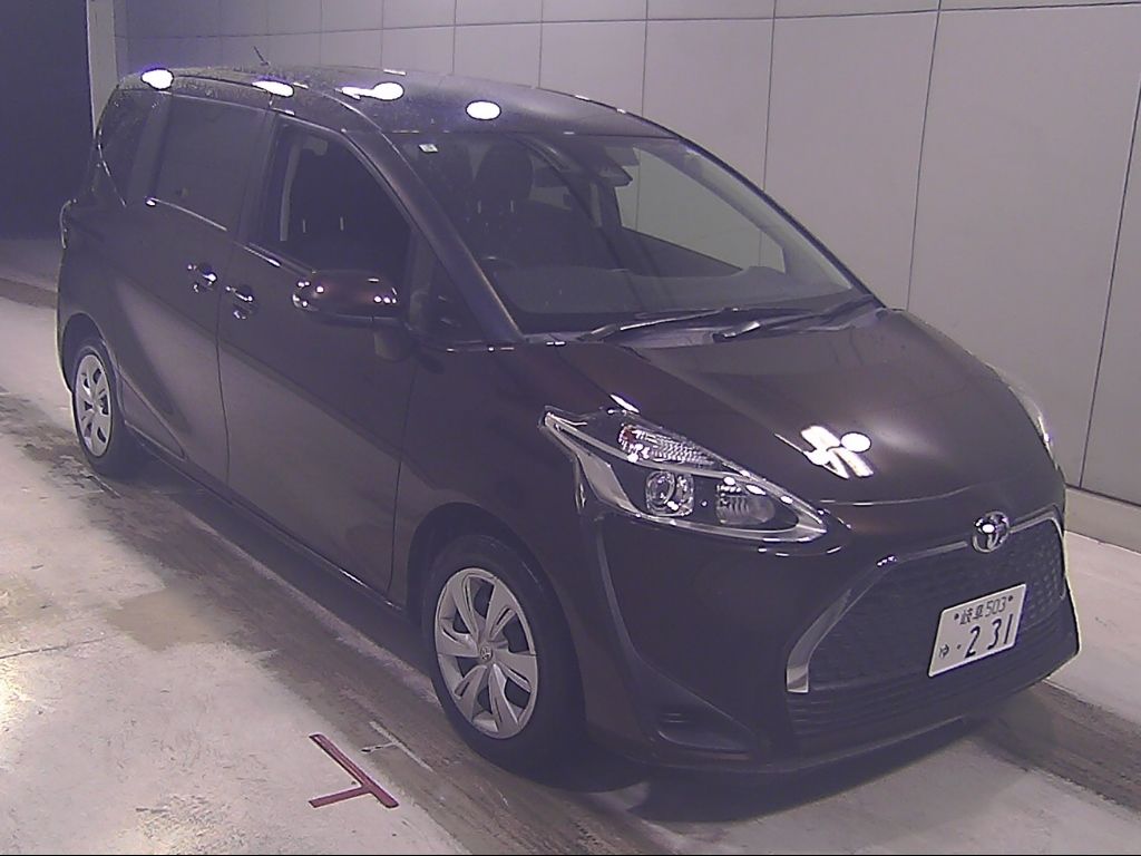 2021 Toyota Sienta G 7 people Japan auction vehicle