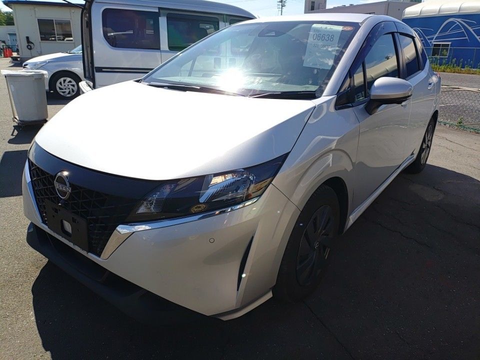 2021 Nissan Note Japan auction vehicle