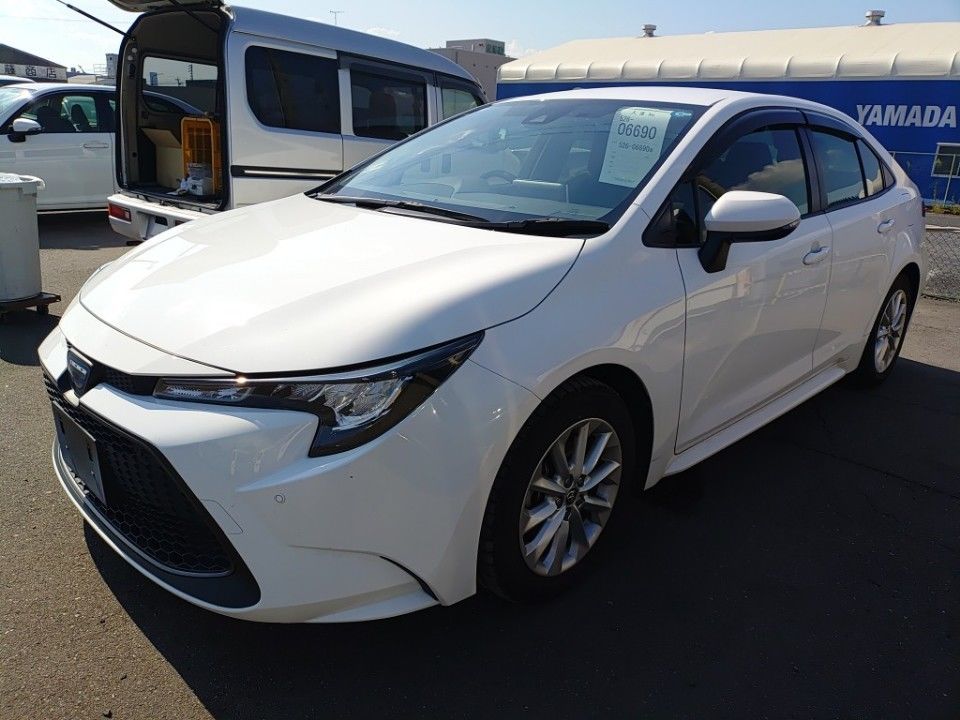 2021 Toyota Corolla selected Japan auction vehicle